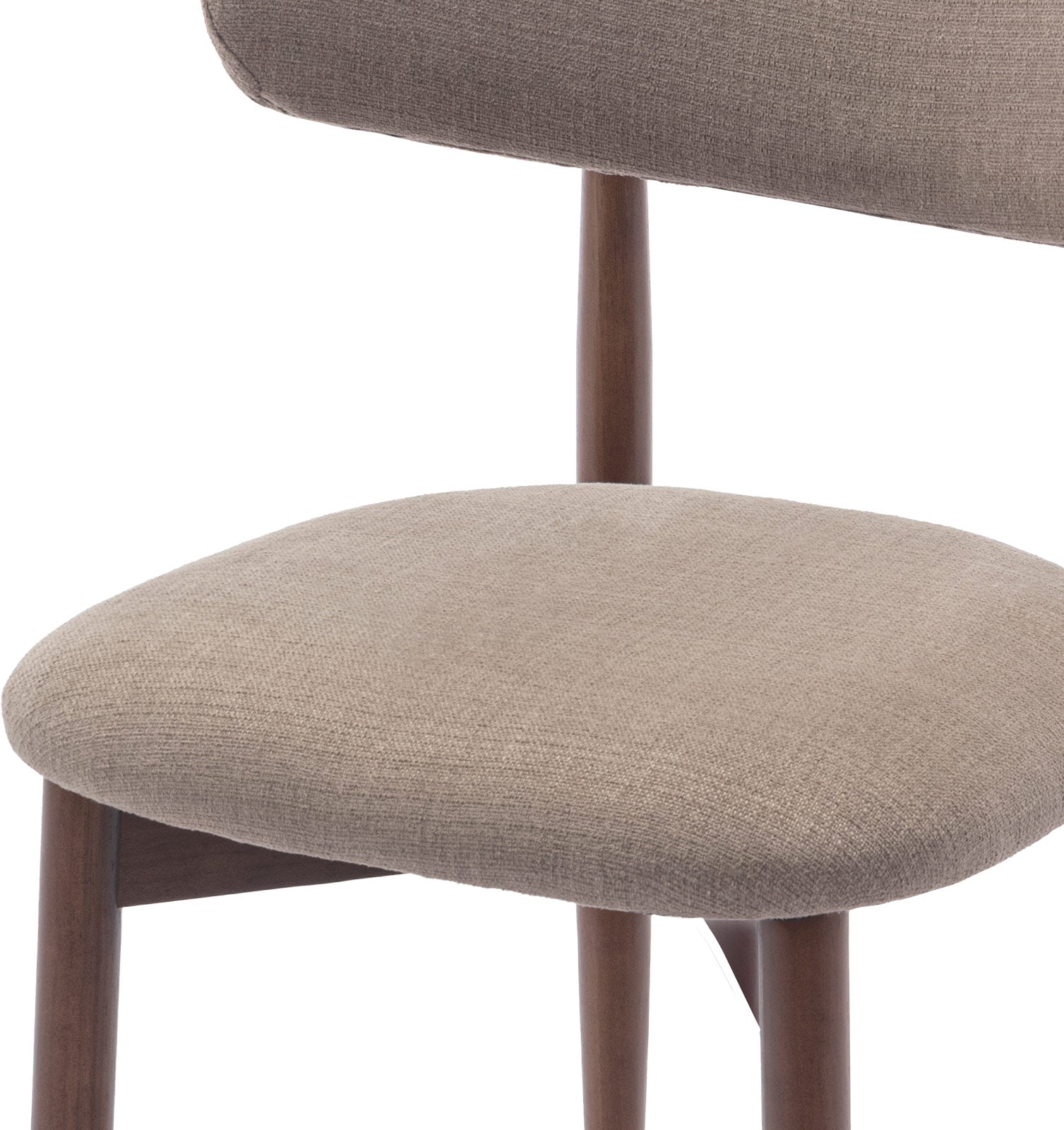 COLAMY NOYA Mid-Century Modern Upholstered Dining Chair
