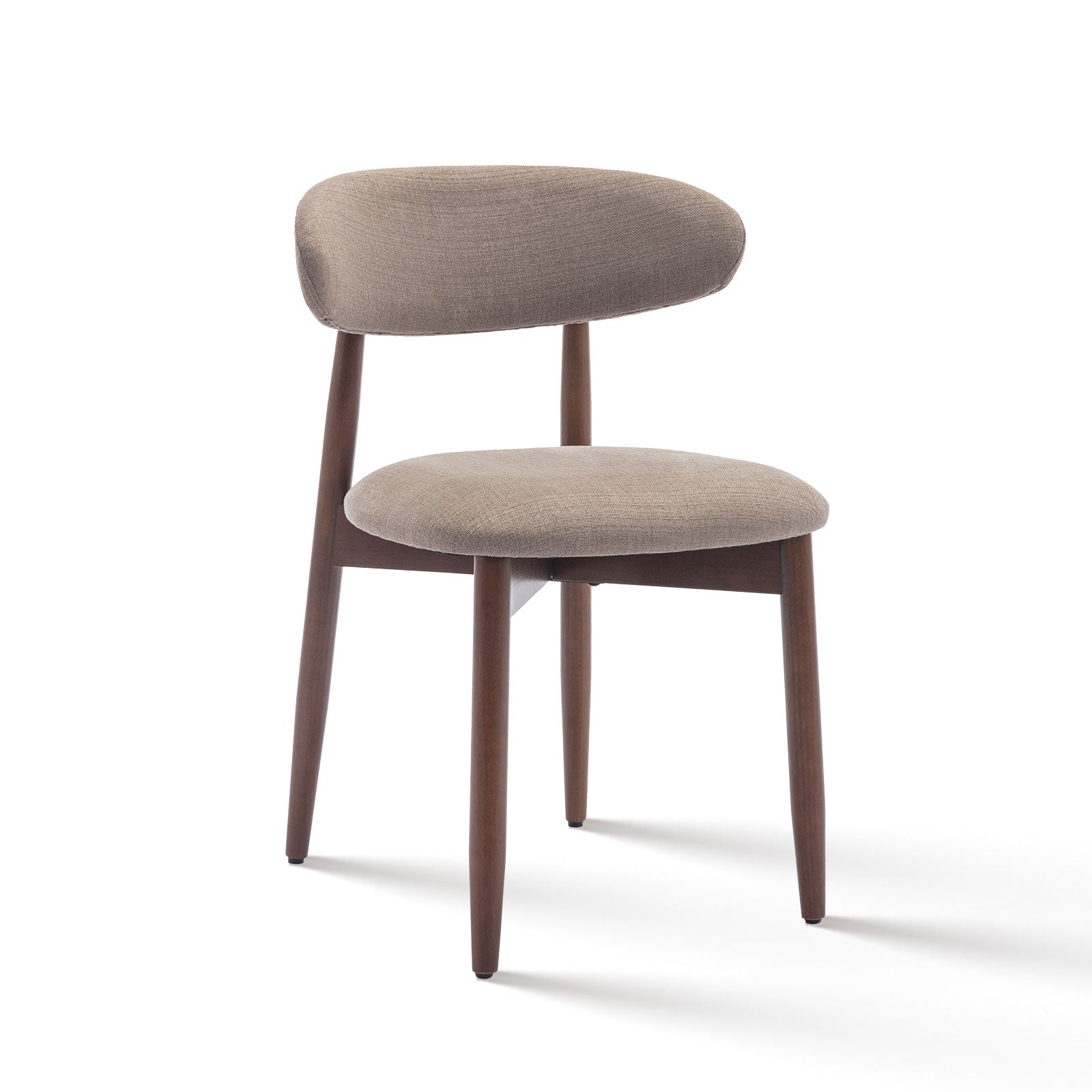 COLAMY NOYA Mid-Century Modern Upholstered Dining Chair