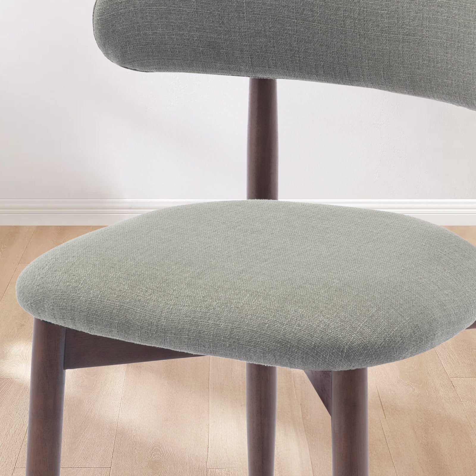 COLAMY NOYA Mid-Century Modern Upholstered Dining Chair