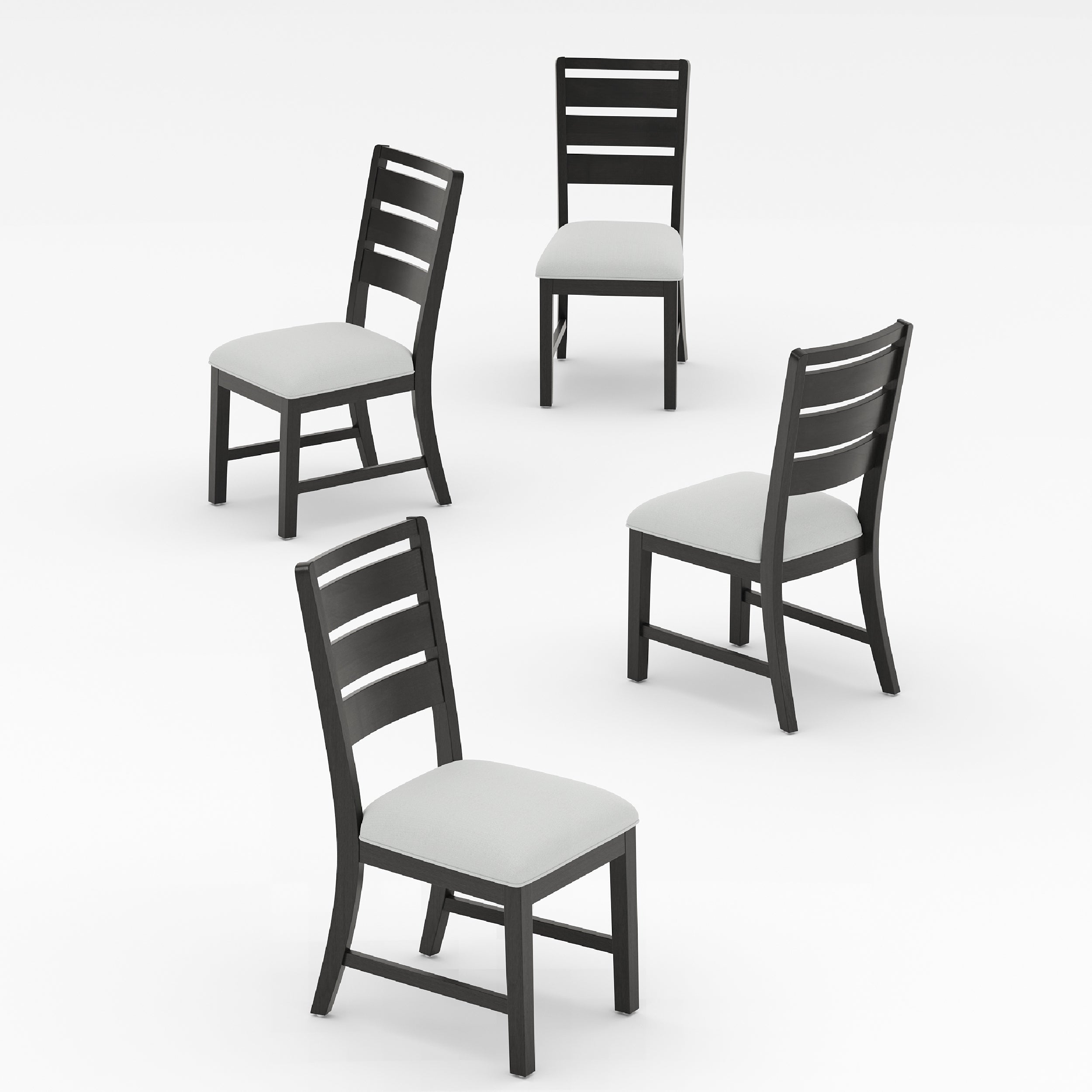 COLAMY SERA Solid Wood Comfort Dining Chair