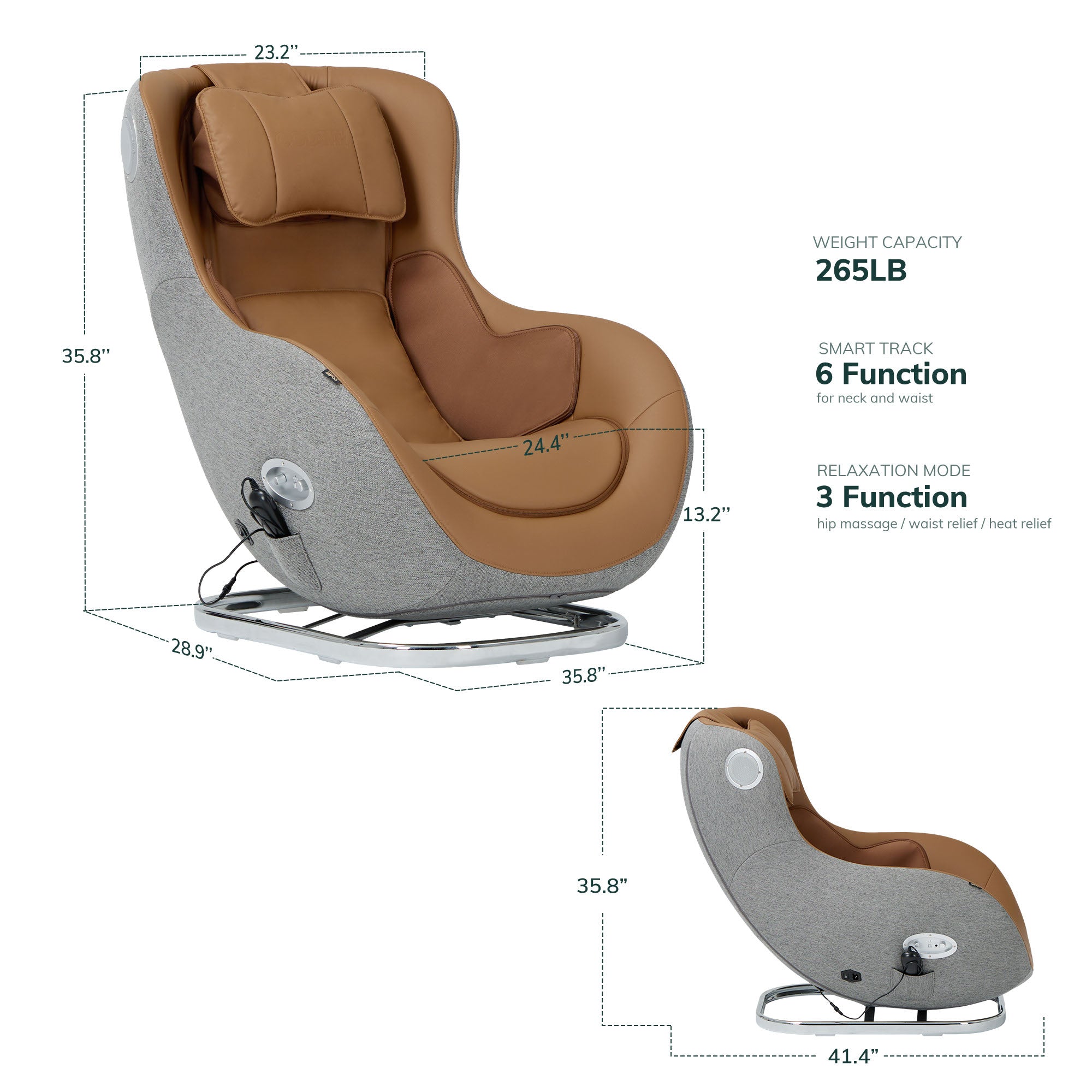 COLAMY MOORI Smart Relaxation Massage Chair