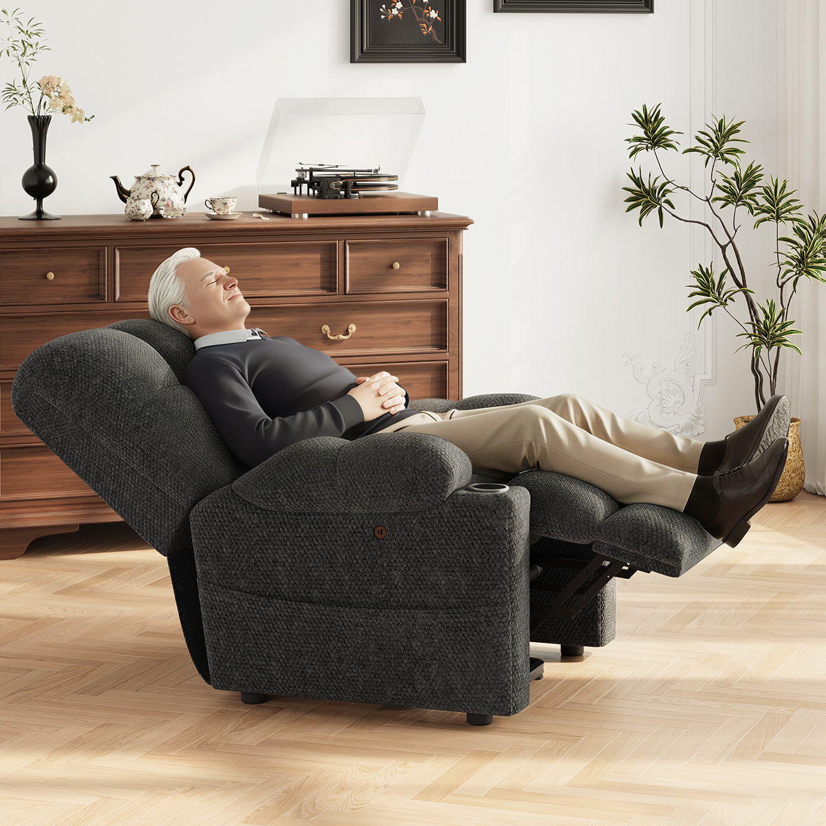 COLAMY SERENE Power Lift Recliner Massage Chair