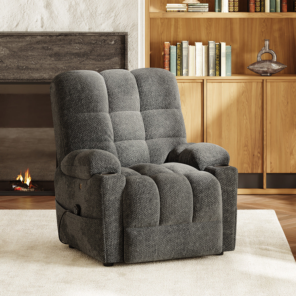 COLAMY SERENE Power Lift Recliner Massage Chair