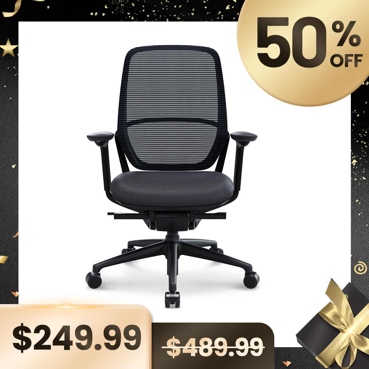 COLAMY HINA Modern Ergonomic Office Chair