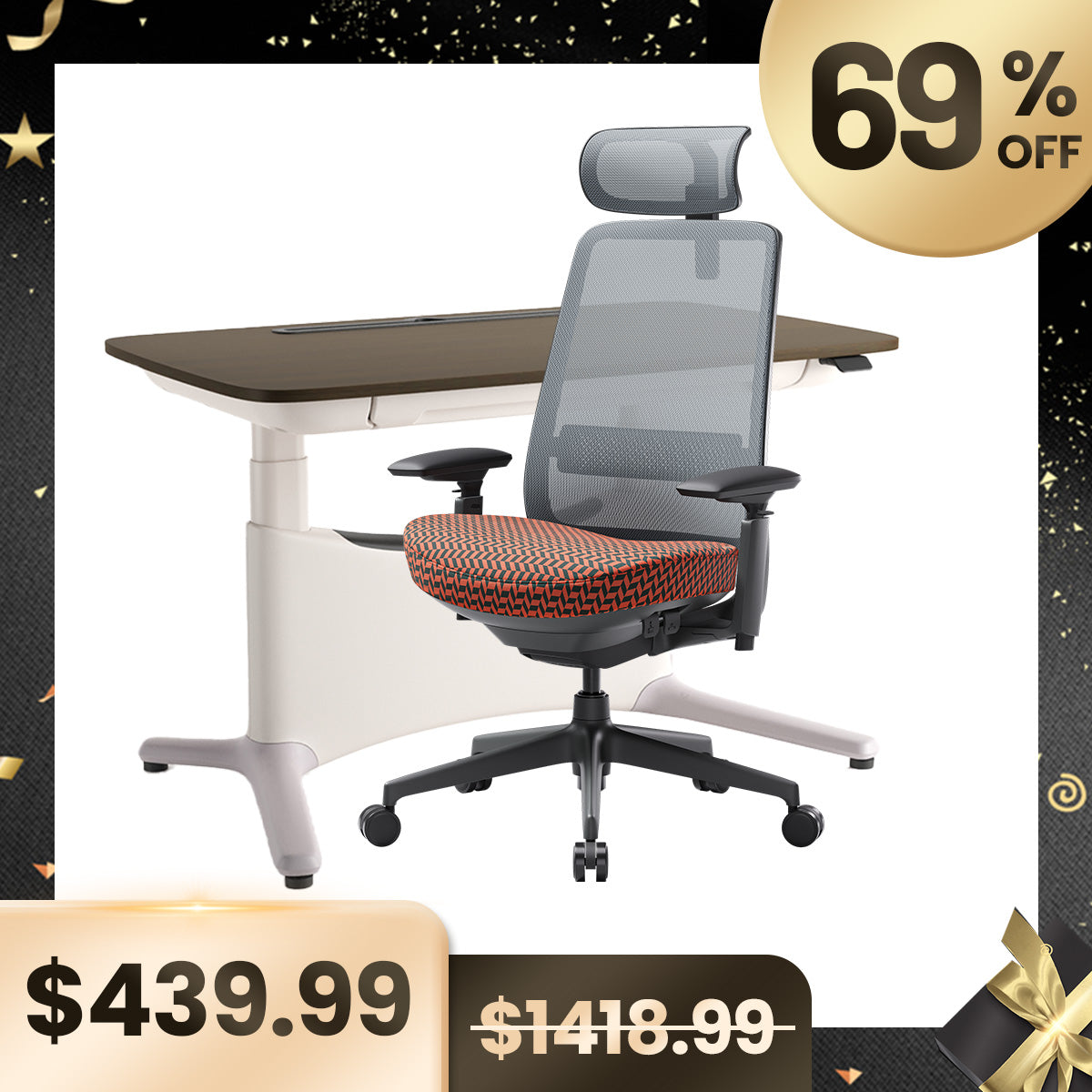 COLAMY VELIA Mesh Ergonomic Tech Office Chair