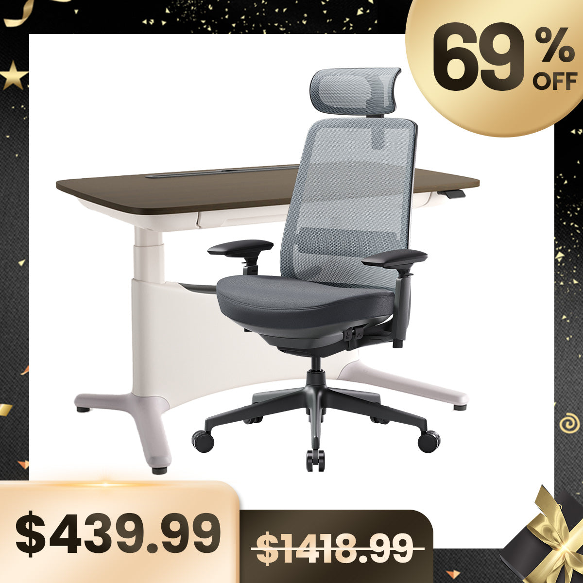 COLAMY VELIA Mesh Ergonomic Tech Office Chair