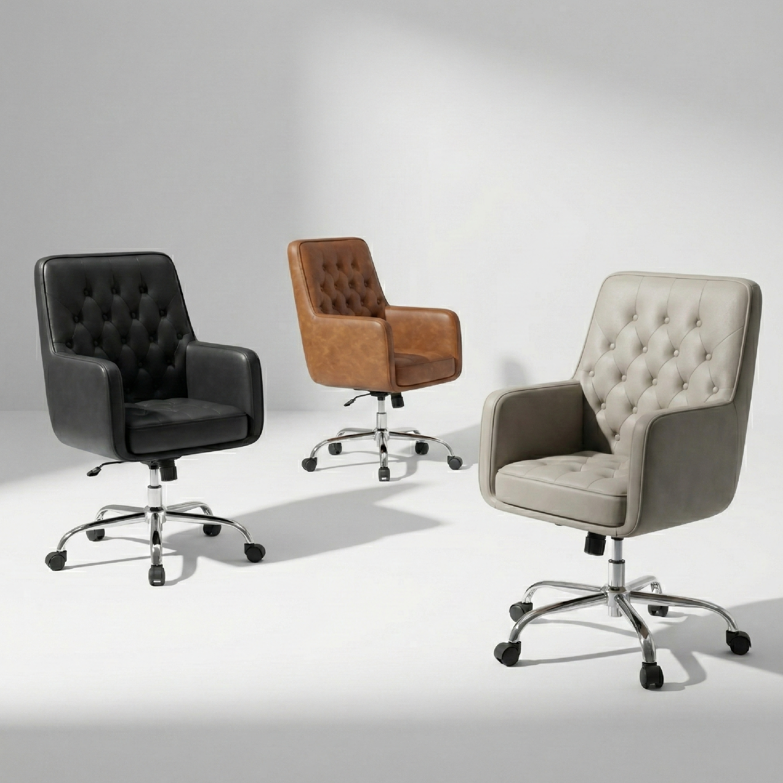 Colamy VERSO Multi-Scenario Swivel Chair with Tufted Back