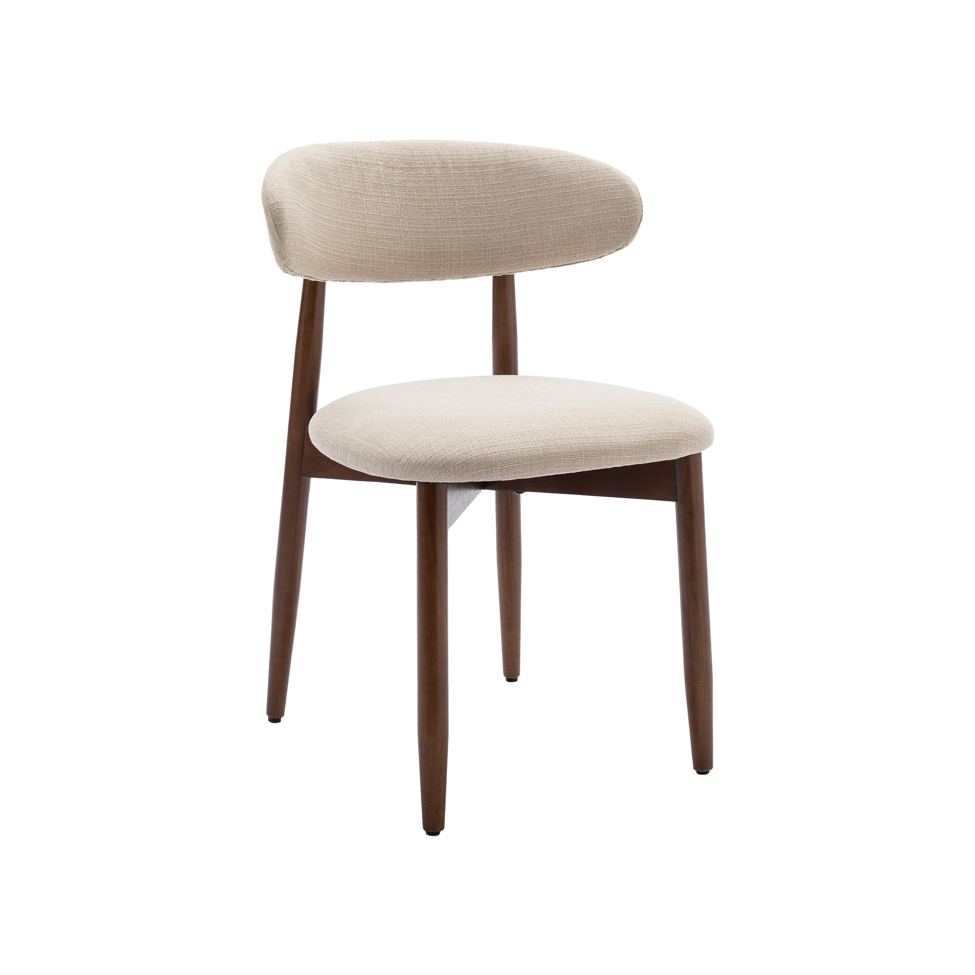 COLAMY NOYA Mid-Century Modern Dining Chair - 1