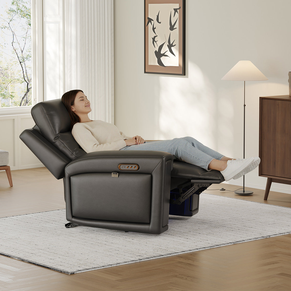 COLAMY AURA Power Recliner with Ambient Lighting