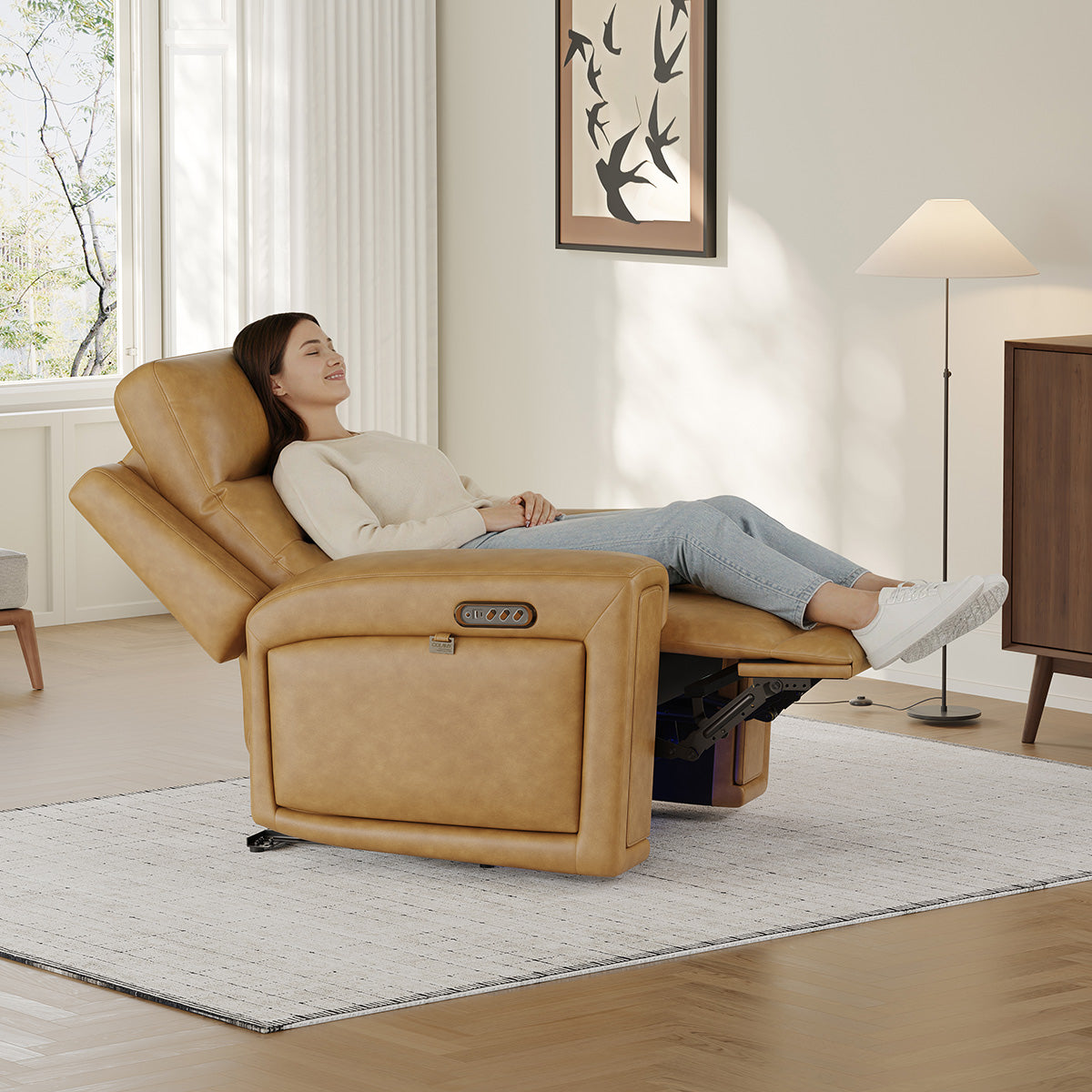 COLAMY AURA Power Recliner with Ambient Lighting