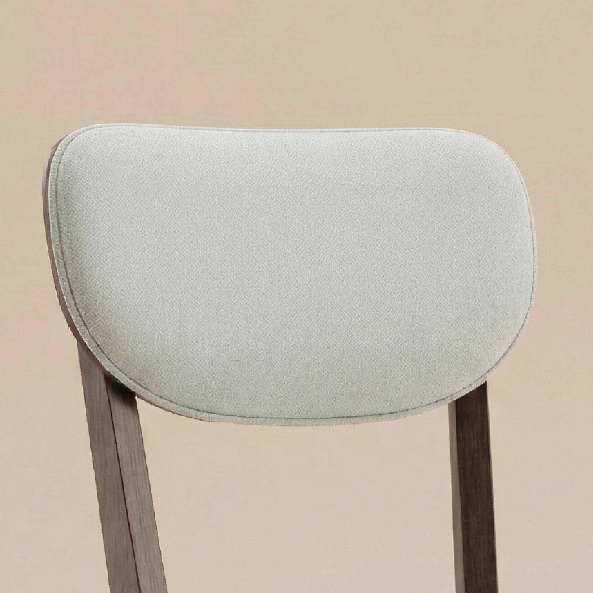 COLAMY PURA Solid Wood Dining Chair with OEKO-TEX® Fabric