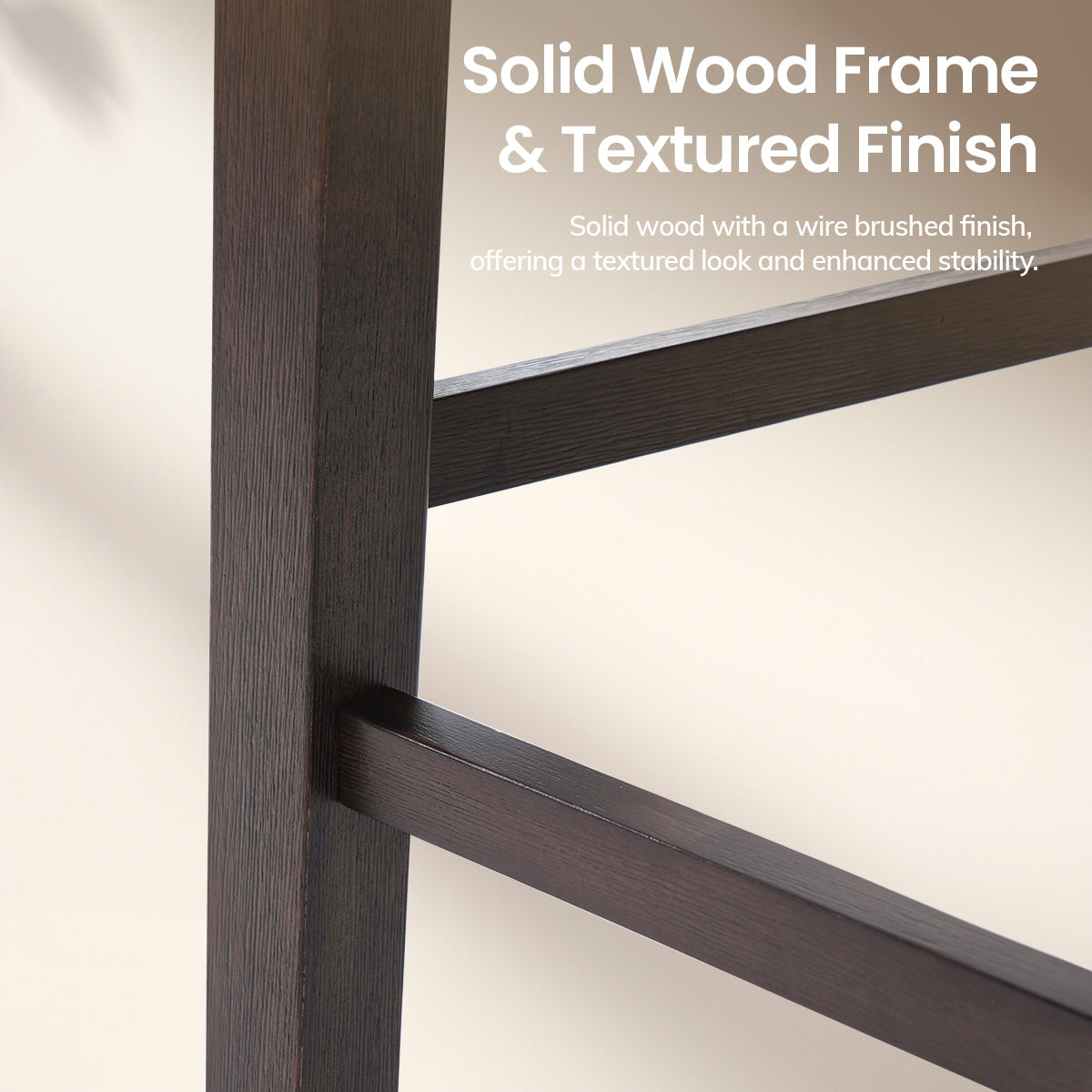 COLAMY AUREL Upholstered Bar Stool