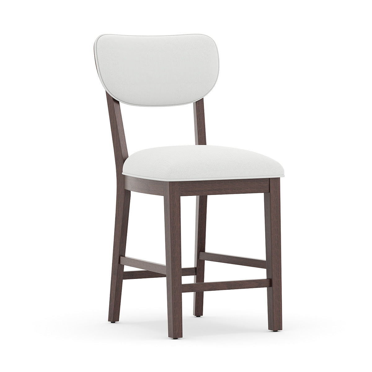 COLAMY AUREL Upholstered Bar Stool