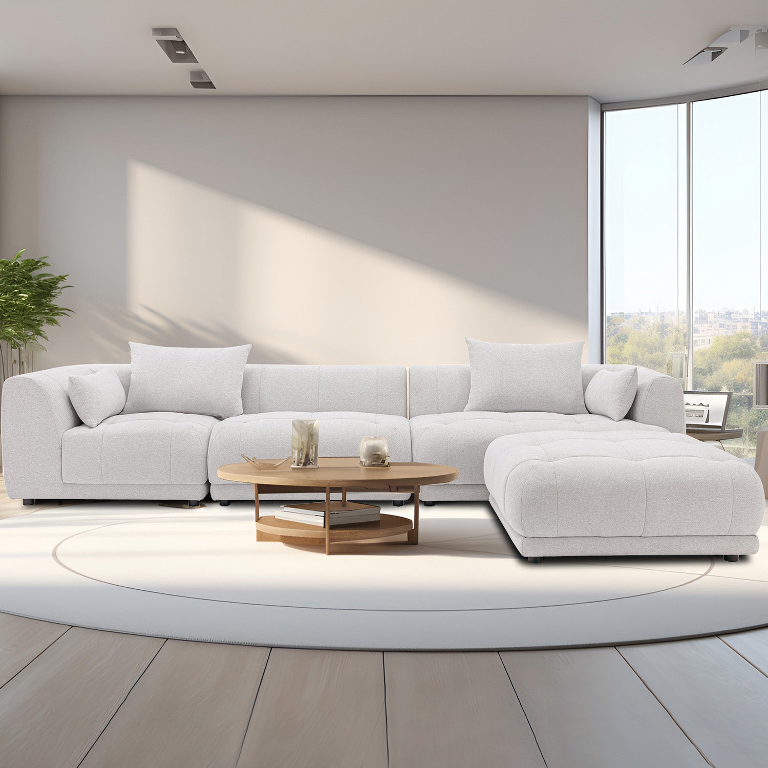 COLAMY NUBO Modular Minimalist Sofa