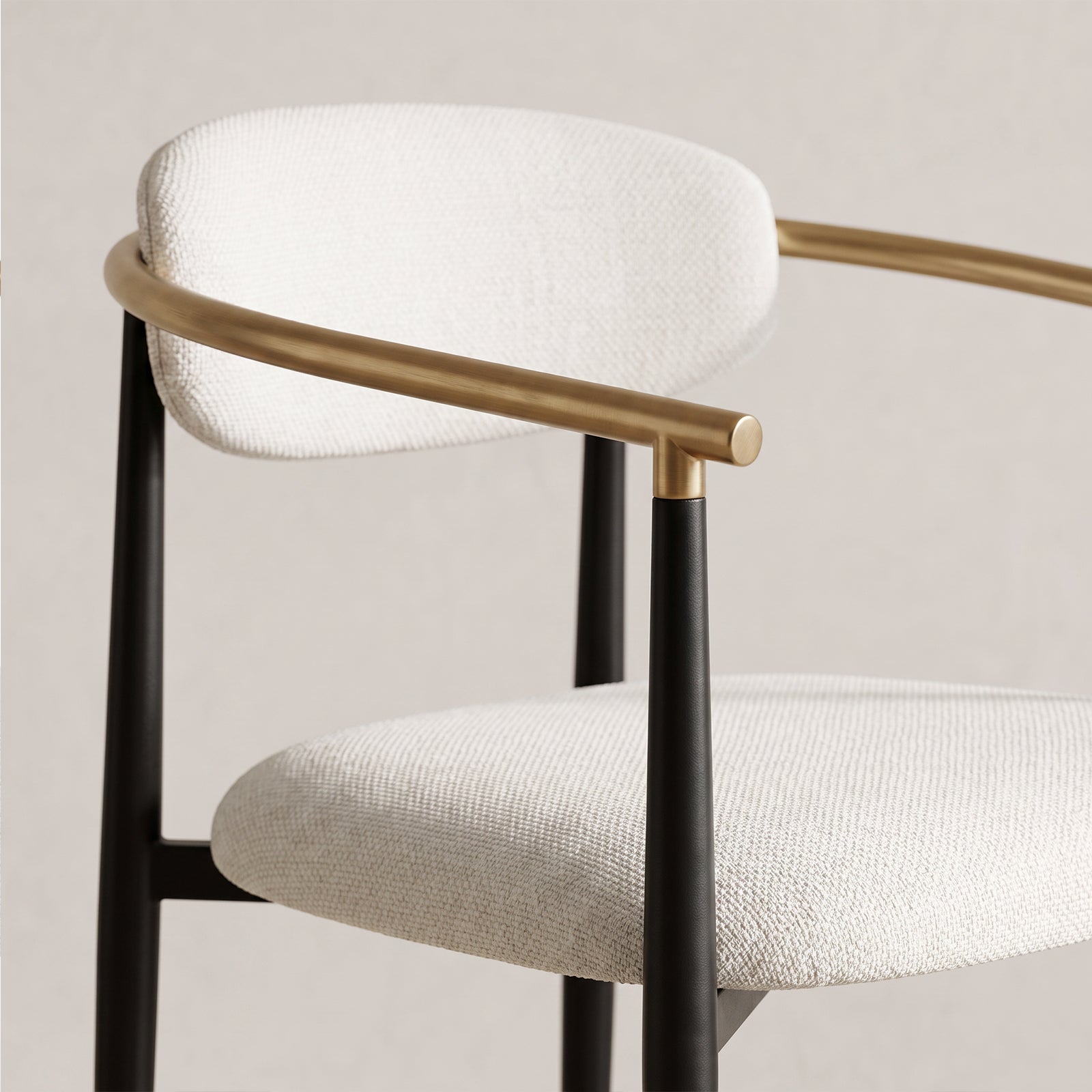 COLAMY MATRIX 19.5'' Upholstered Dining Chairs with Arms