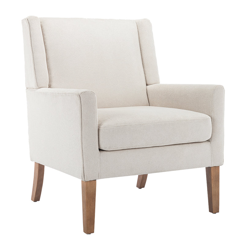 COLAMY Modern Wing-back Fabric Accent Chair Upholstered Single Sofa Chair