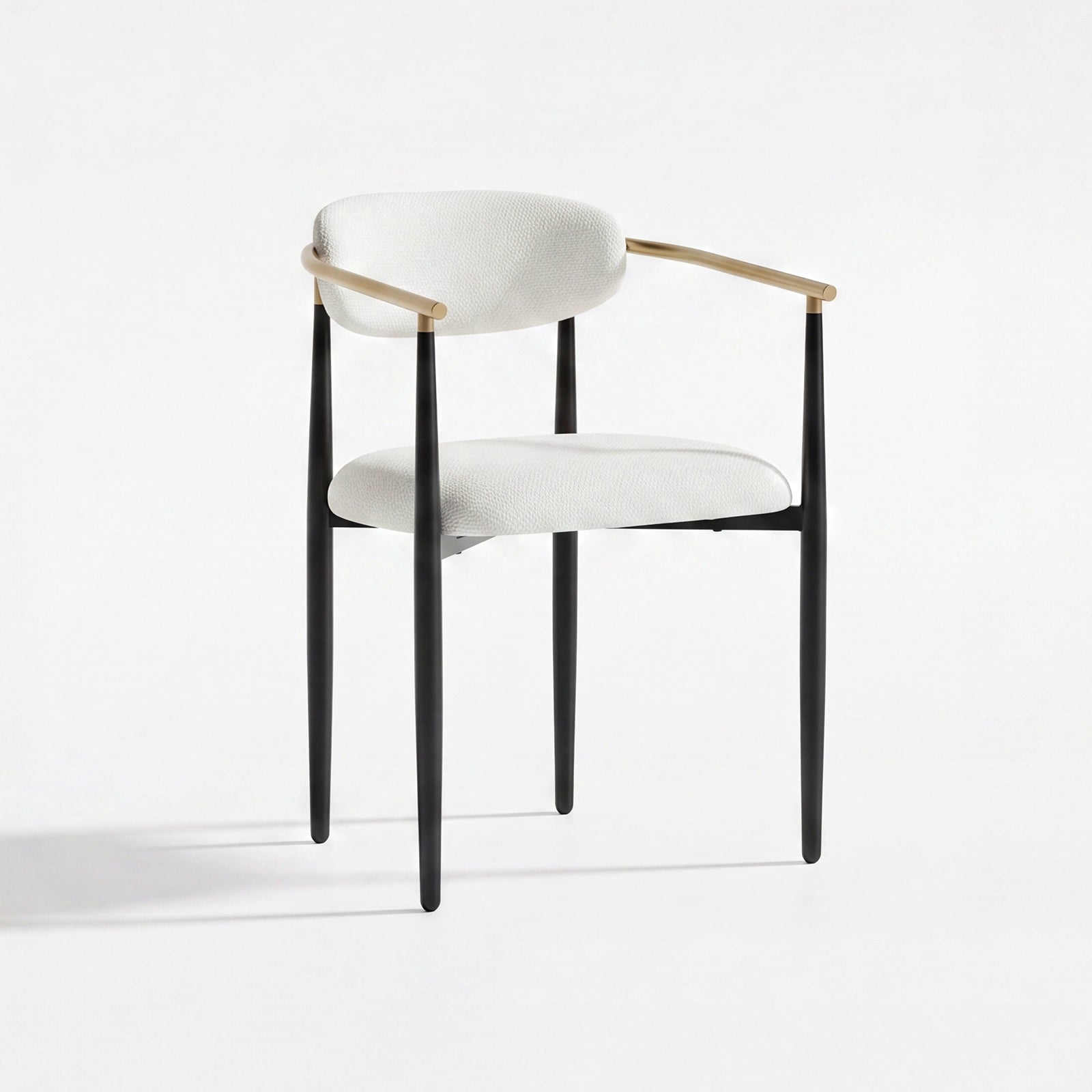 COLAMY MATRIX 19.5'' Upholstered Dining Chairs with Arms