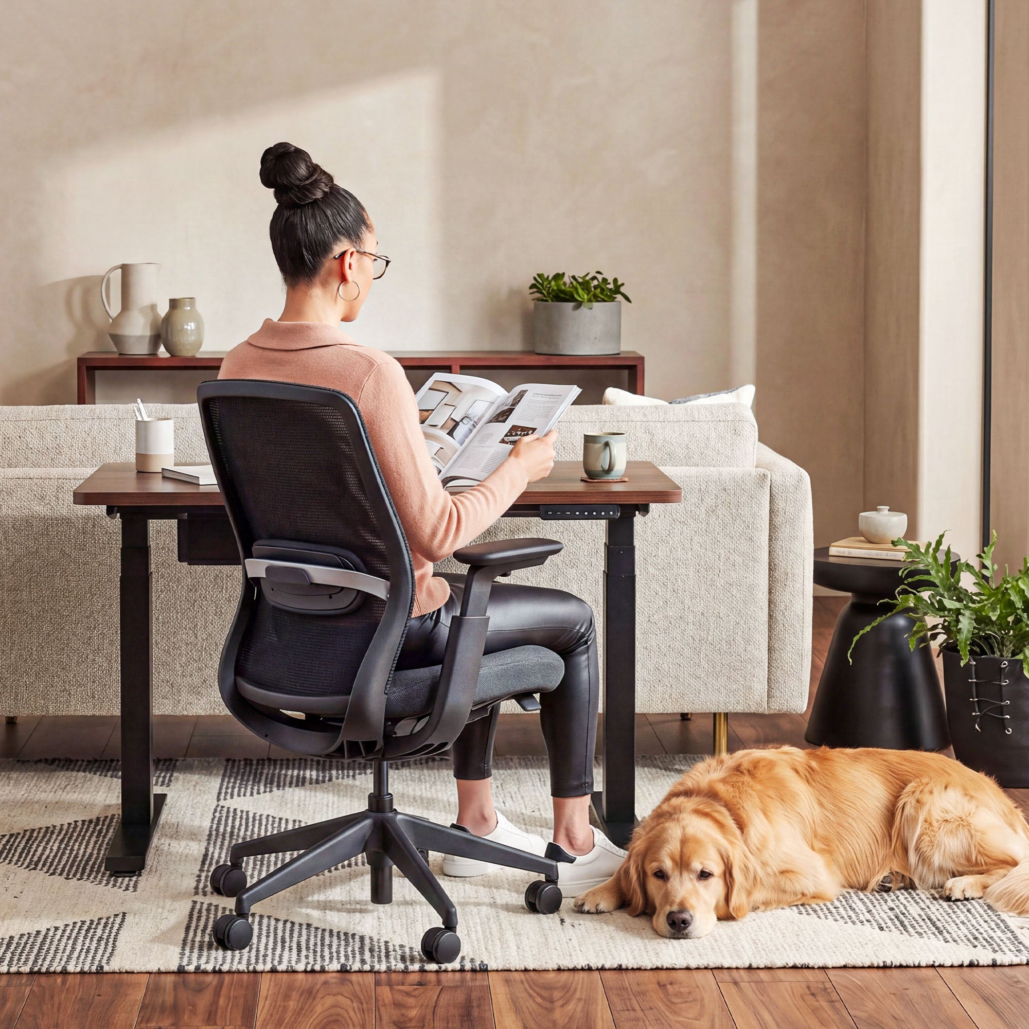 COLAMY 4D Adjustable Ergonomic Office Chair