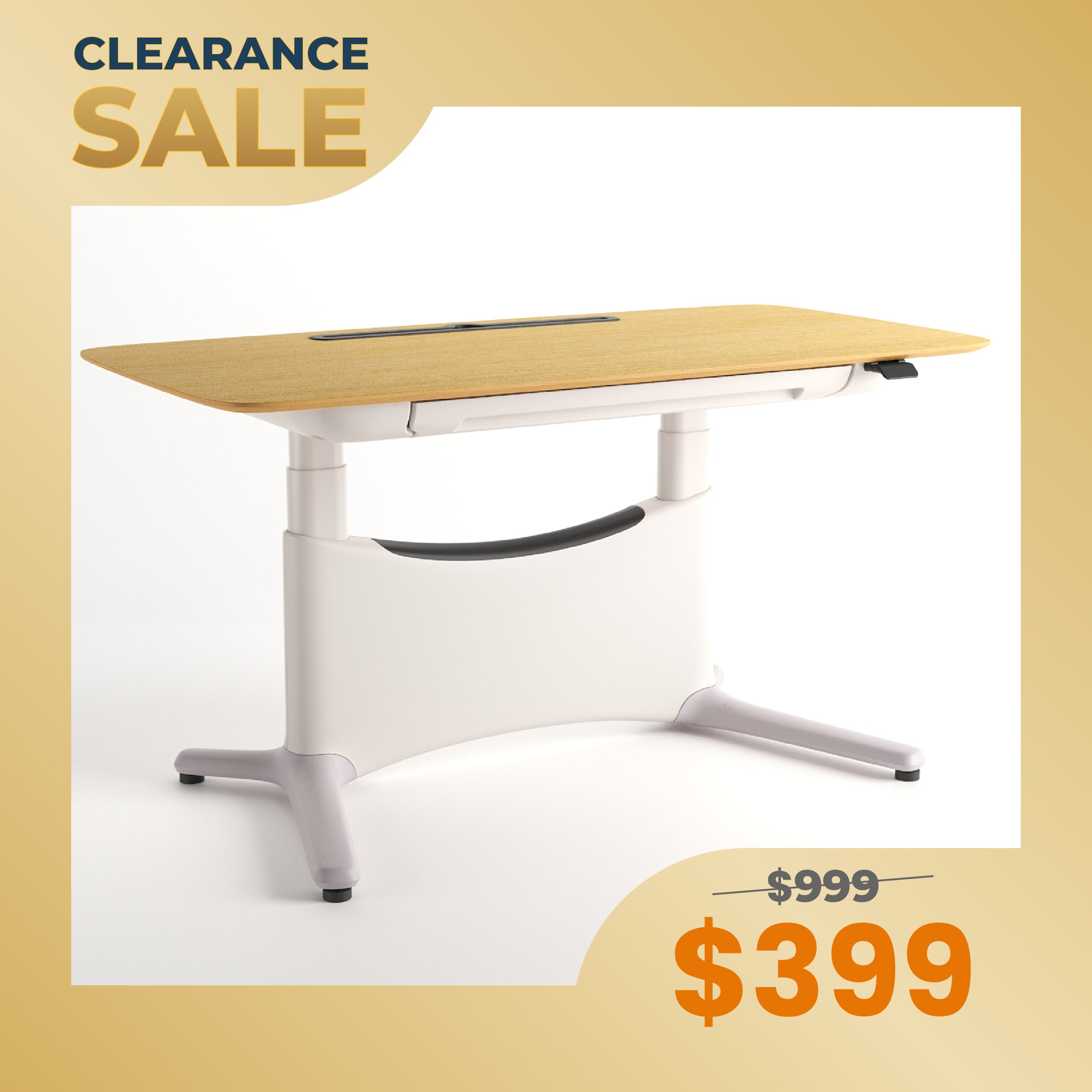 COLAMY LumiDesk All-in-1 Electric Height Adjustable Desk
