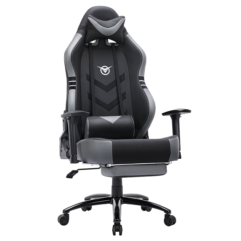 Big and Tall Gaming Chair with Footrest 350lbs Computer Gamer Chair Model.1325F