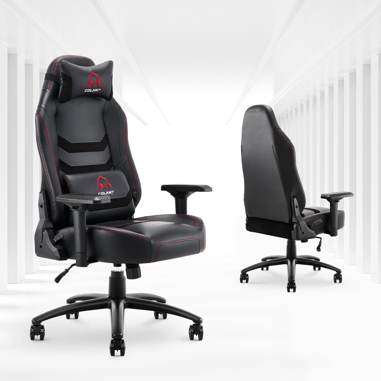 COLAMY 400lbs Big & Tall Gaming Chair Ergonomic Computer Chair Model.91311