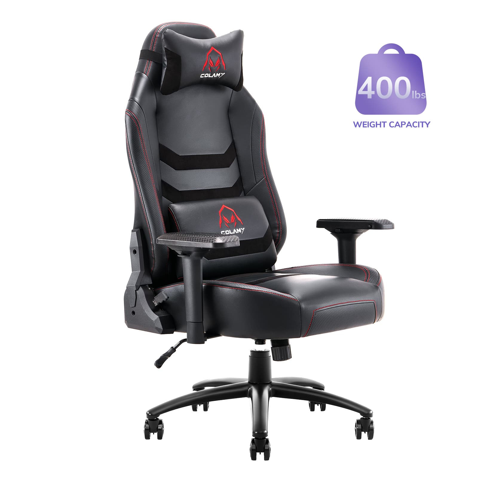 COLAMY 400lbs Big & Tall Gaming Chair Ergonomic Computer Chair Model.91311