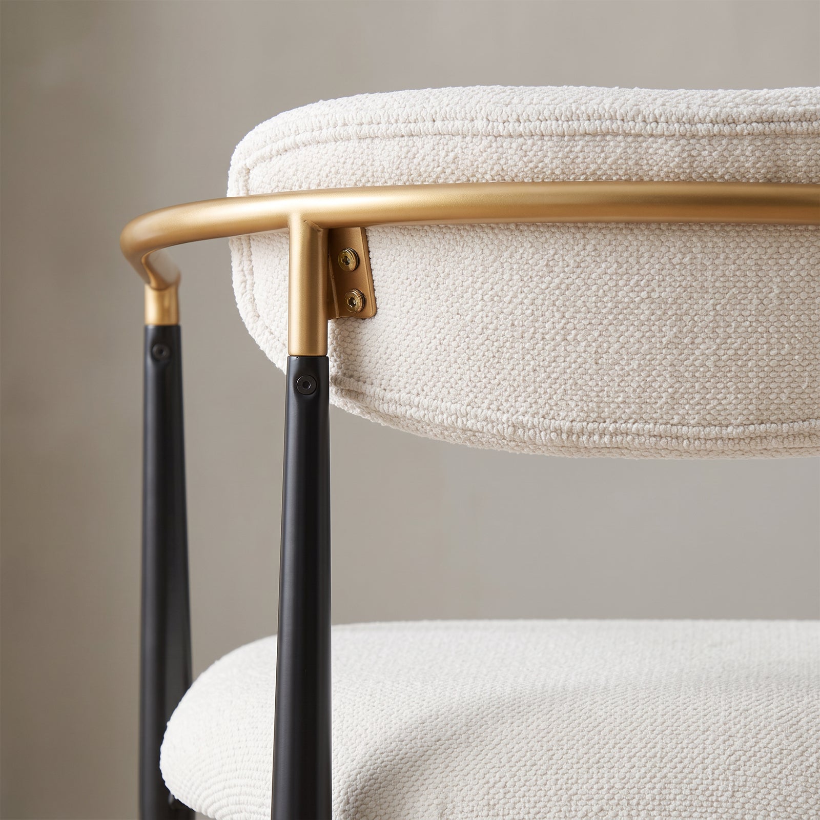 COLAMY MATRIX 19.5'' Upholstered Dining Chairs with Arms