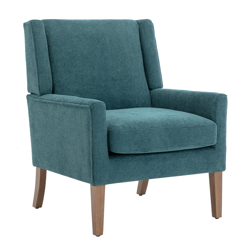 COLAMY Modern Wing-back Fabric Accent Chair Upholstered Single Sofa Chair