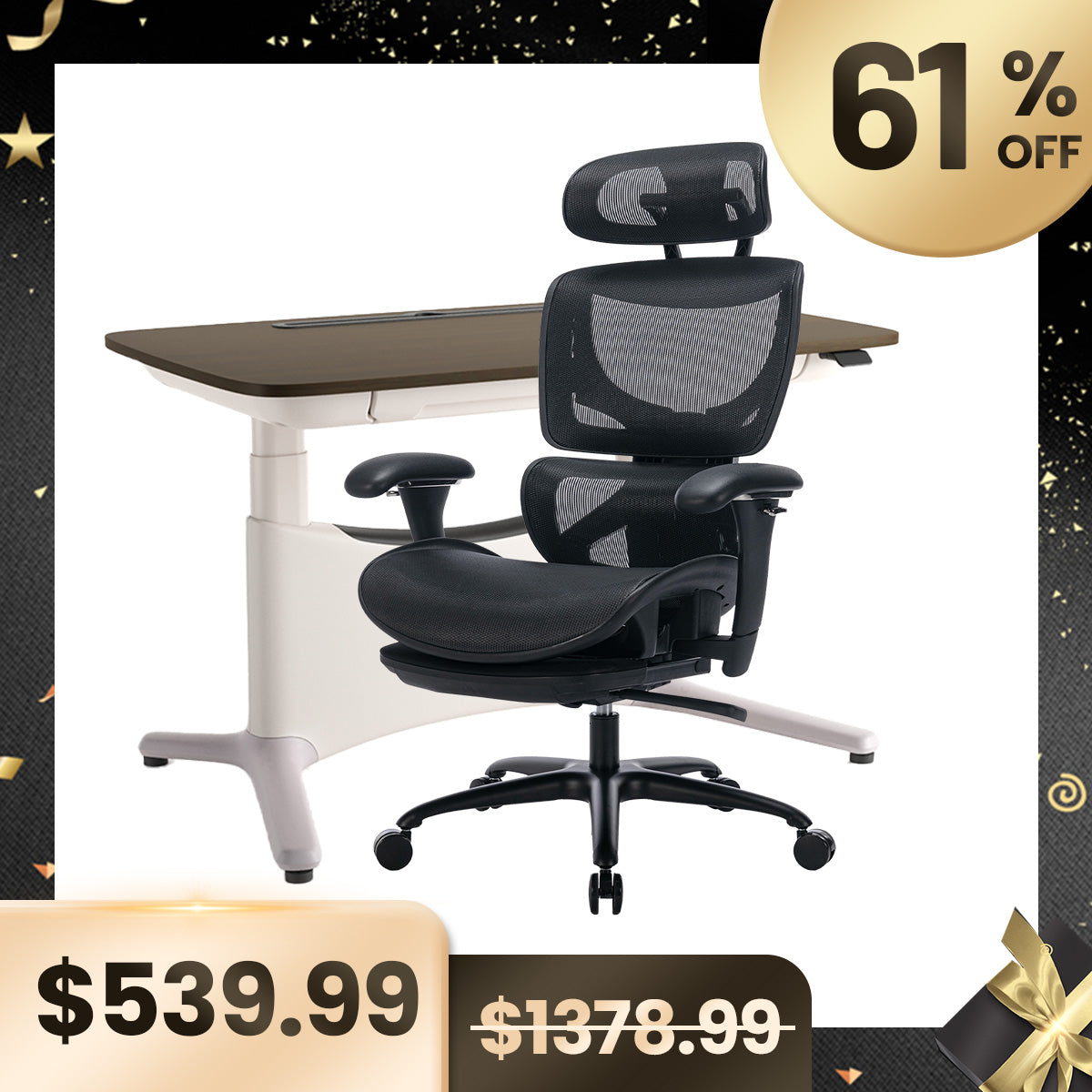 COLAMY AERIX Futuristic Ergonomic Office Chair