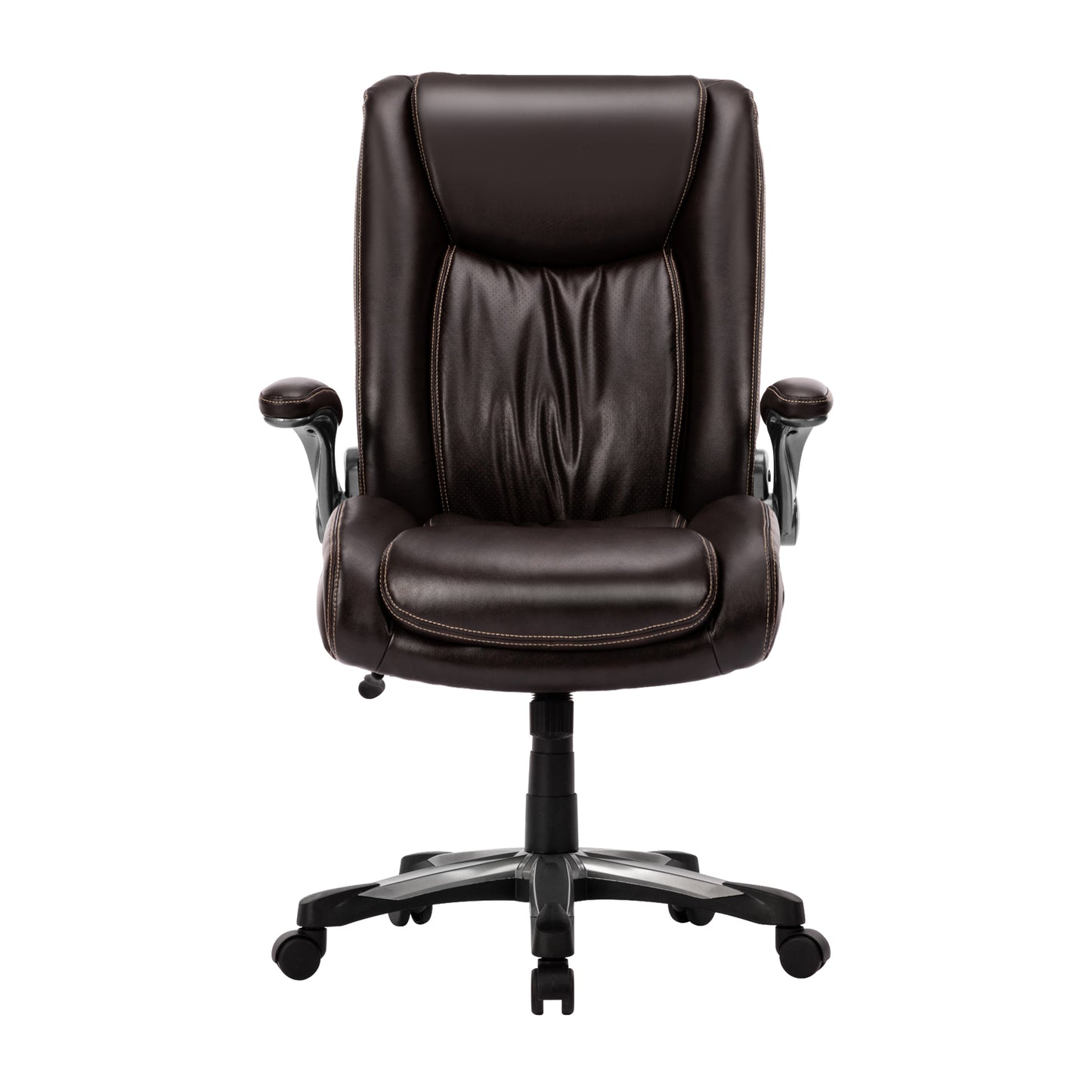 COLAMY PU Leather Big & Tall Office Chair 400lbs Computer Chair Model.5309