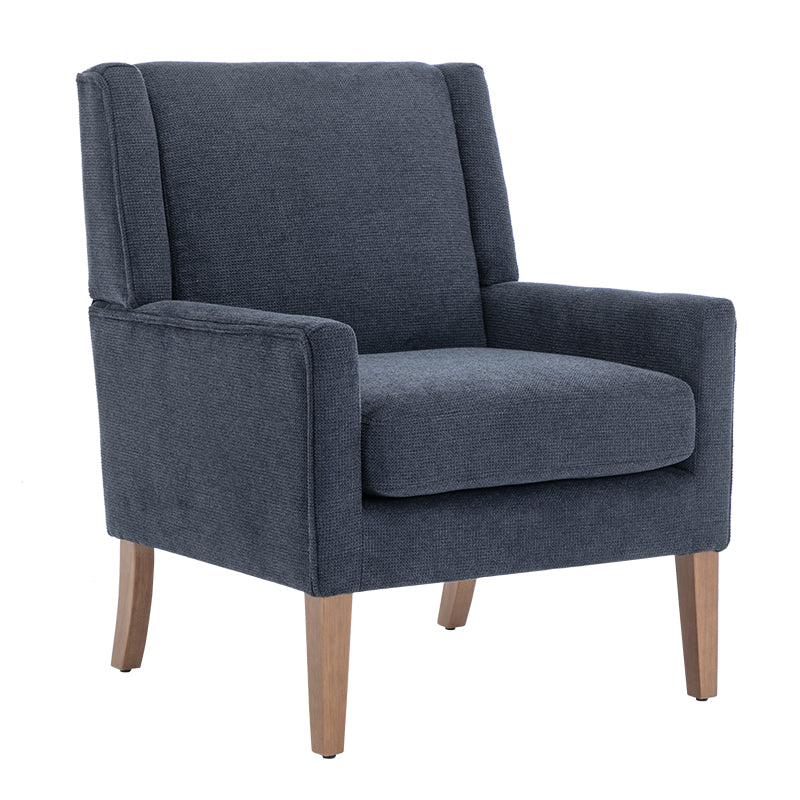 COLAMY Modern Wing-back Fabric Accent Chair Upholstered Single Sofa Chair