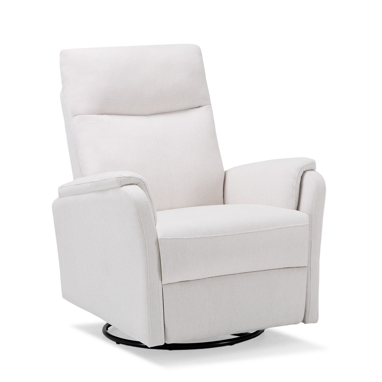 COLAMY PU Leather Swivel Recliner Chair Reclining Nursery Sofa Model.60162