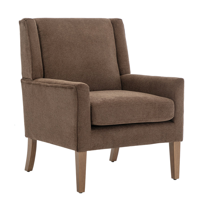 COLAMY Modern Wing-back Fabric Accent Chair Upholstered Single Sofa Chair