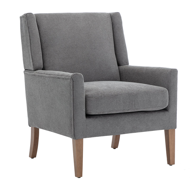 COLAMY Modern Wing-back Fabric Accent Chair Upholstered Single Sofa Chair