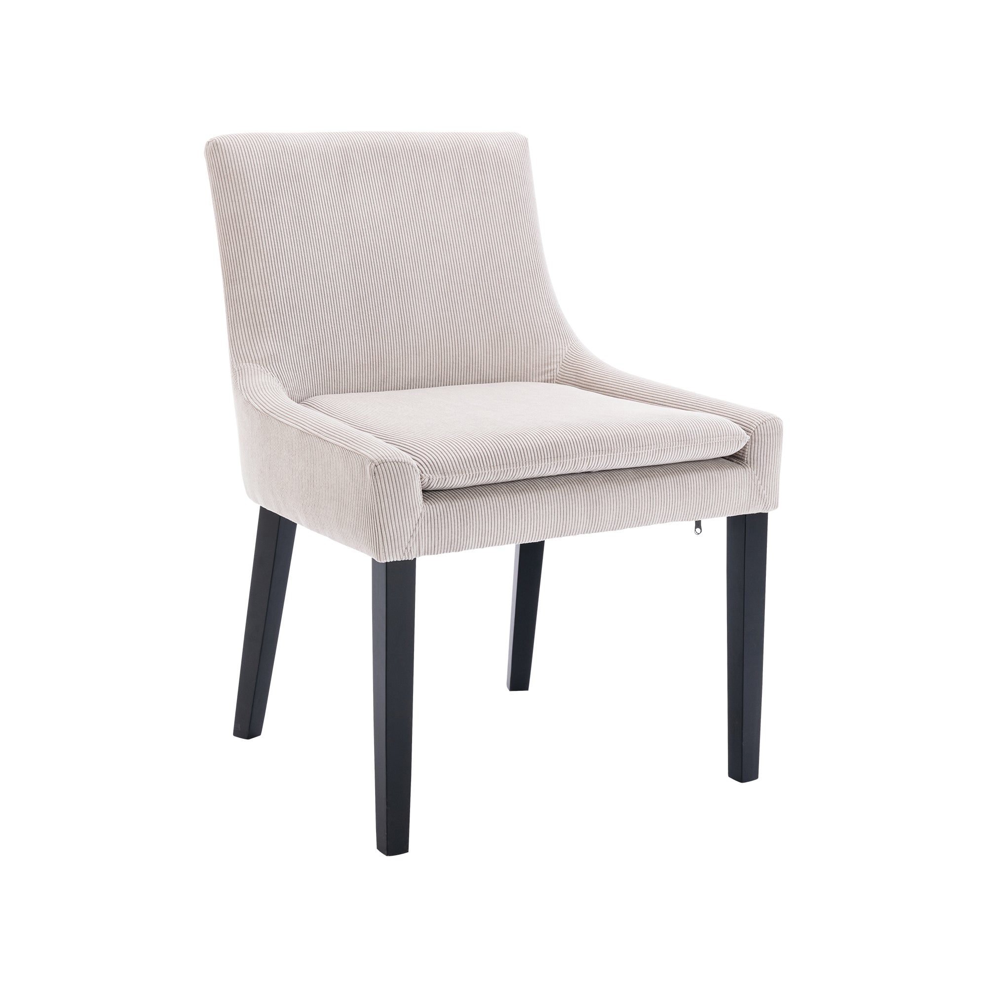 COLAMY Upholstered Corduroy Dining Chair