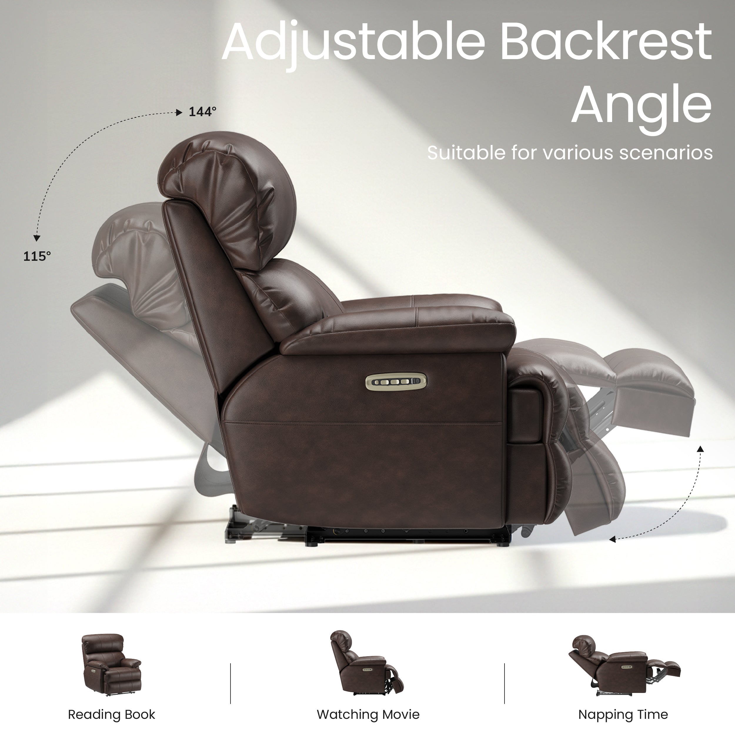 COLAMY FLEX Full-Power Adjustable Recliner