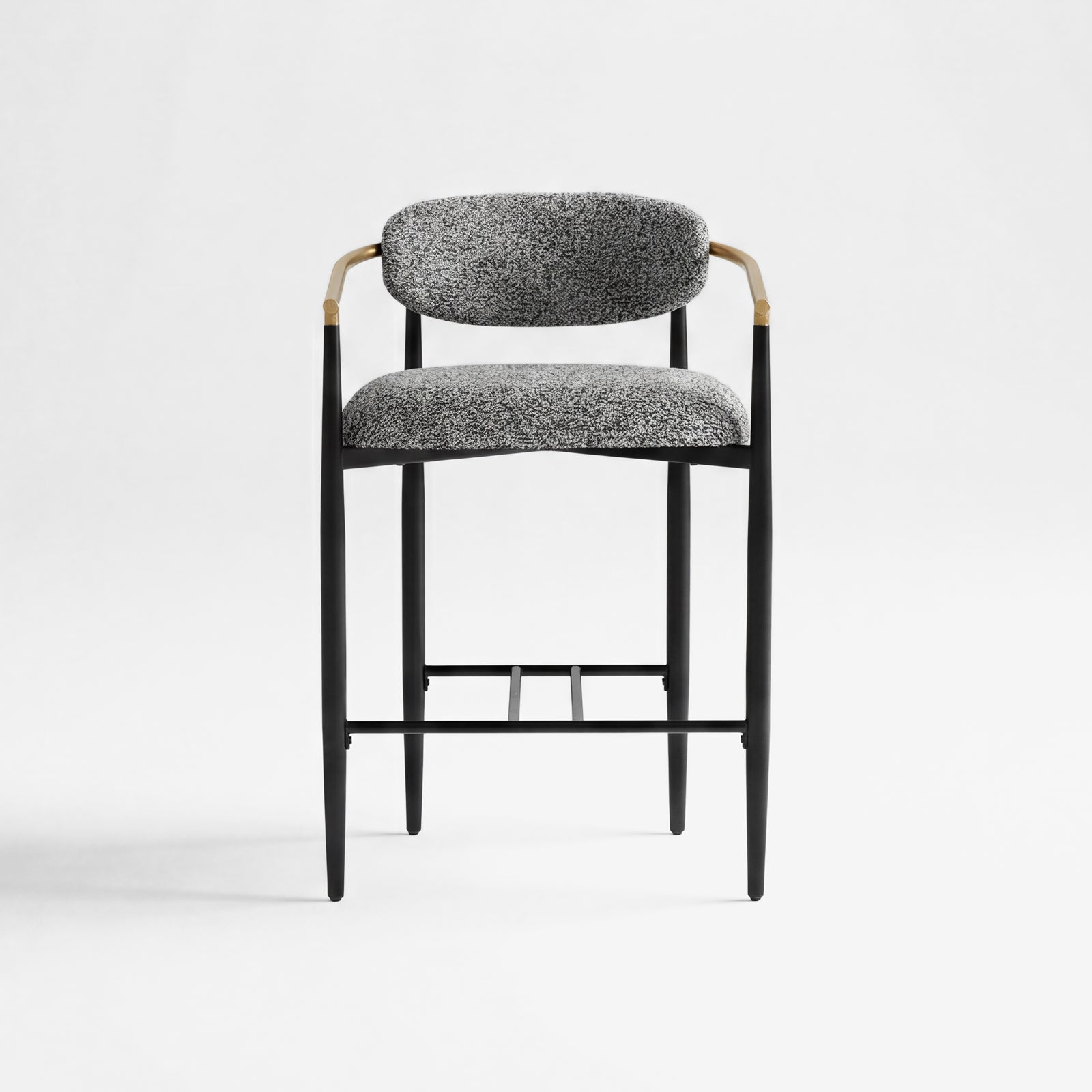 COLAMY MATRIX 25.5" Counter Height Bar Stools with Arms