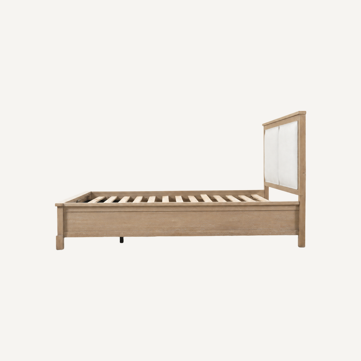 COLAMY HUSH Queen Bed Frame with 2 Storage Drawers & Upholstered Headboard