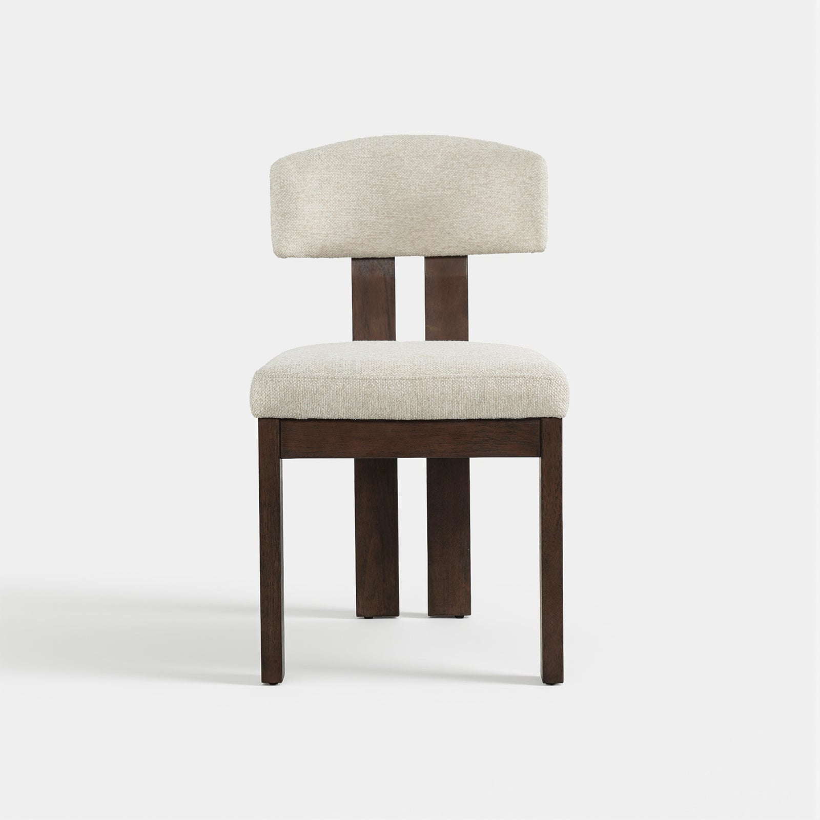 COLAMY EVANE Modern Upholstered Wood Dining Chair