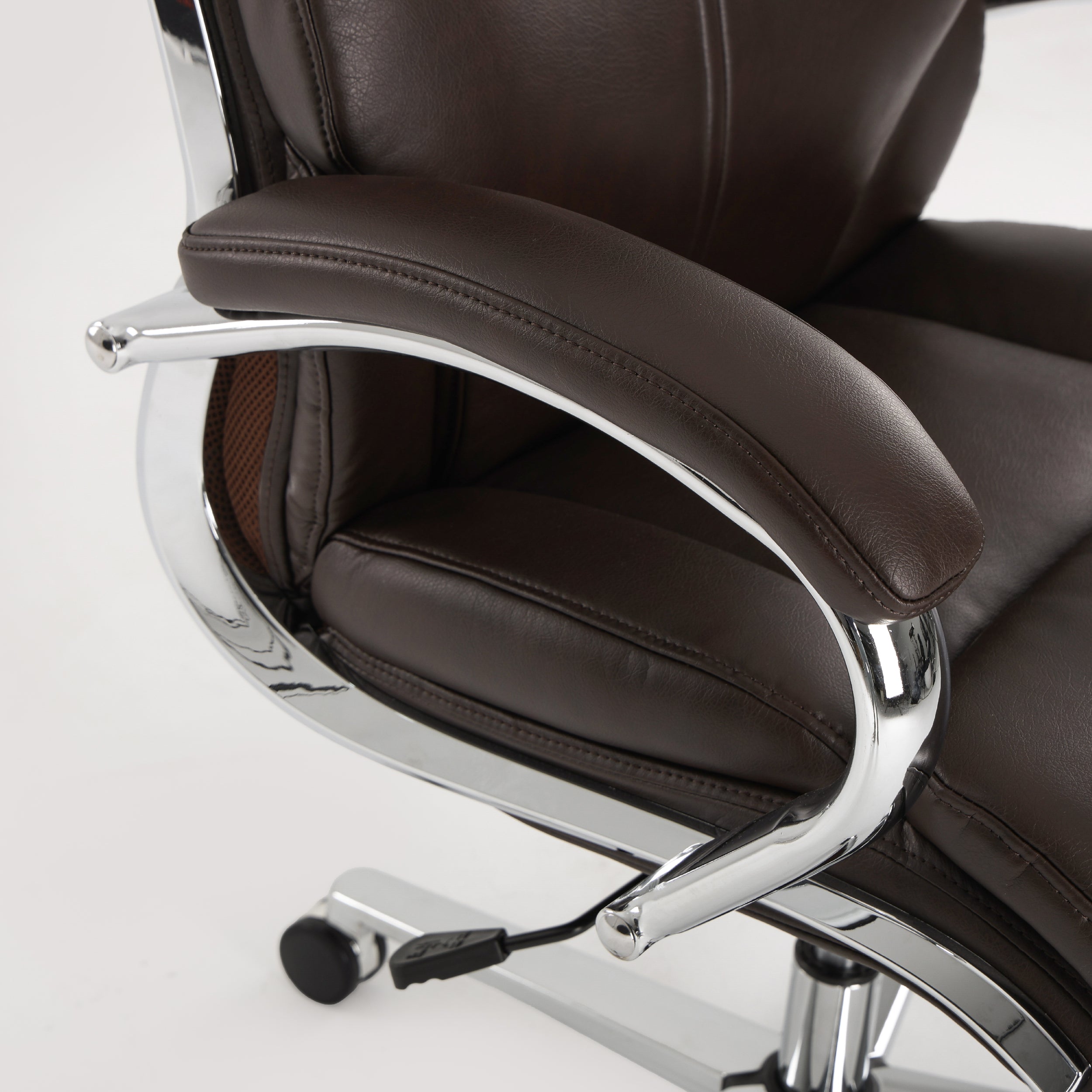 COLAMY MARCUS One-Piece Setup Swivel Office Chair