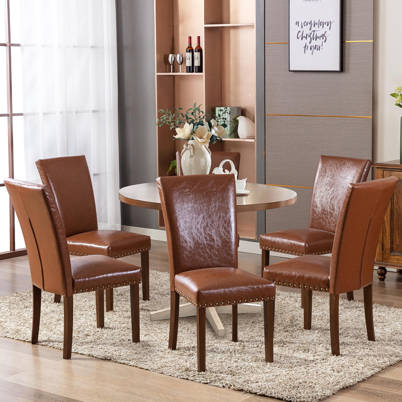 COLAMY Classic Parsons Dining Chair Sets of 2, 4 and 6 – COLAMYHome