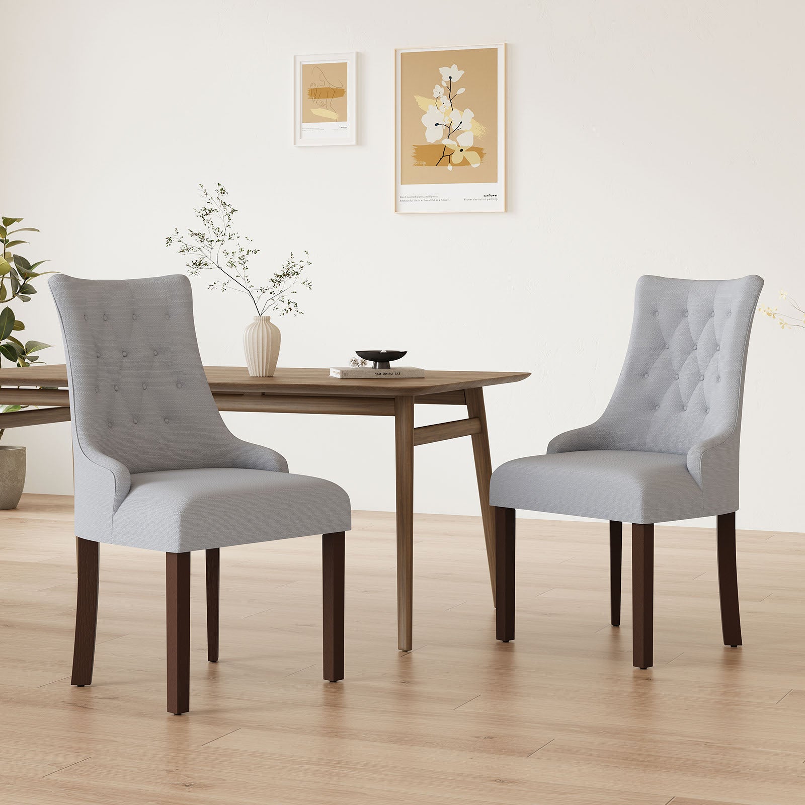 COLAMY SELENE Classic Elegance Dining Chair
