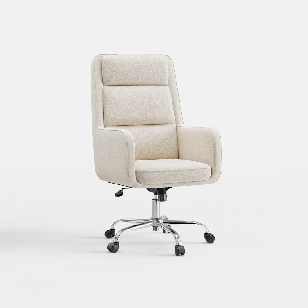 COLAMY COCOON High-Load Cloud Comfort Swivel Office Chair for Home & Beyond