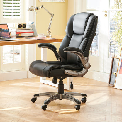 COLAMY Ergonomic Office Chair 300lbs Computer Chair W Inflatable Lumbar Support Model.2822