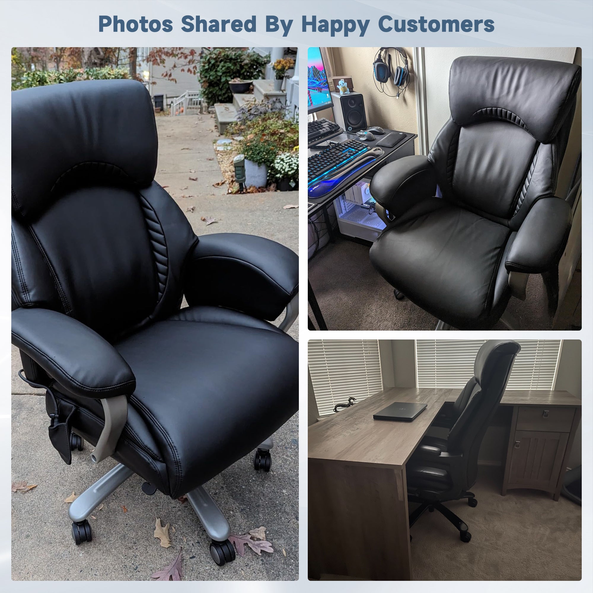 Colamy 500lbs Heavy Duty Ergonomic Computer Chair