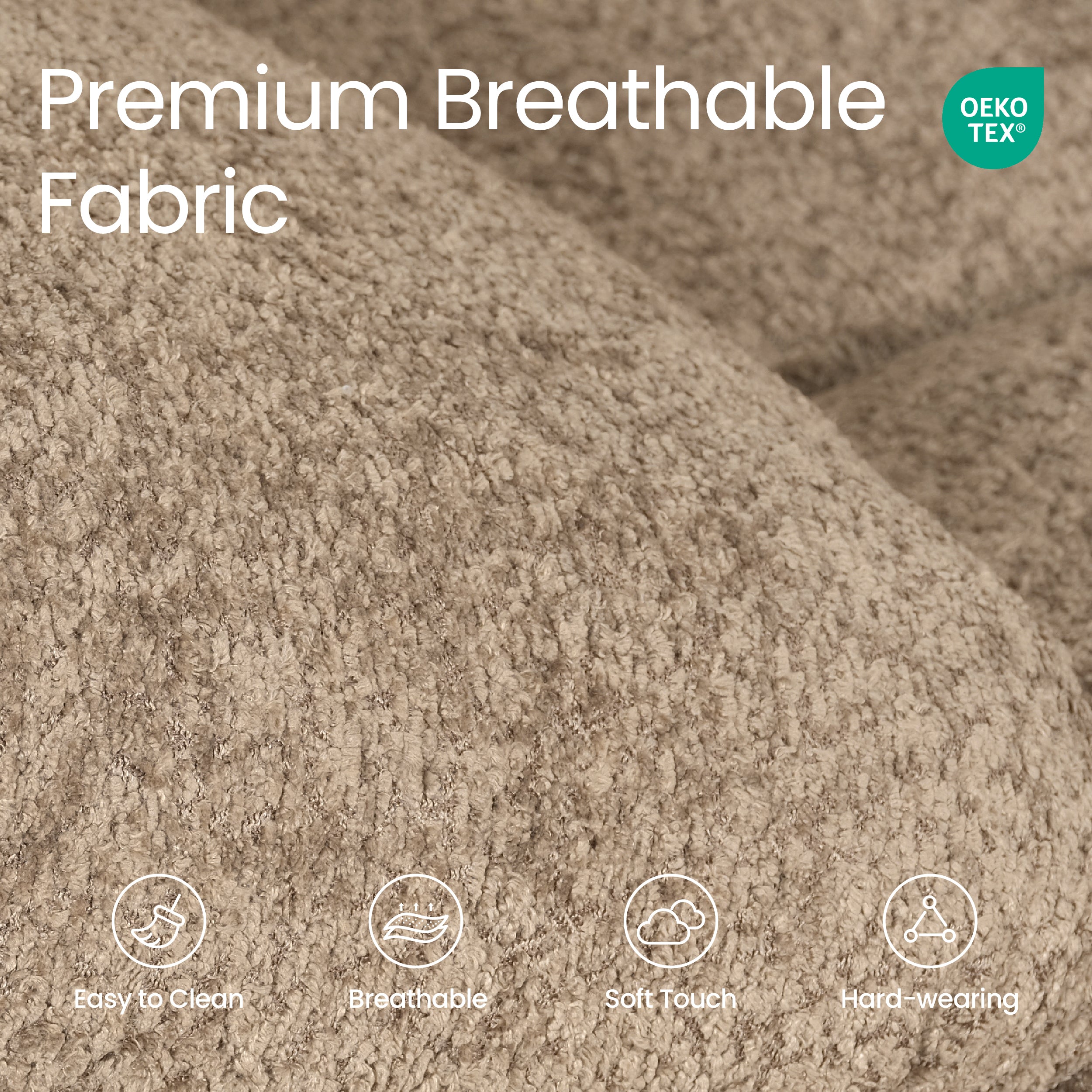 COLAMY FLOREN Plush-Power Swivel Recliner