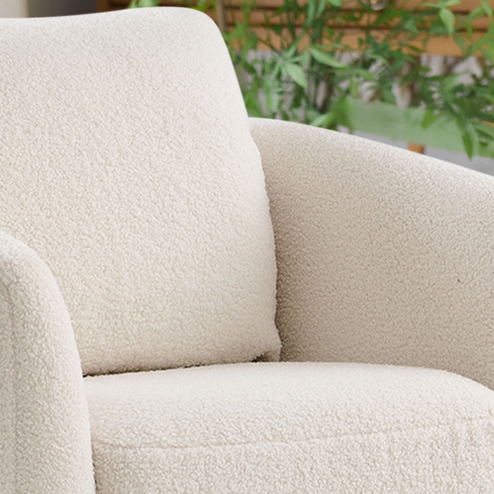 COLAMY SOLMI Scandi Cozy Accent Chair