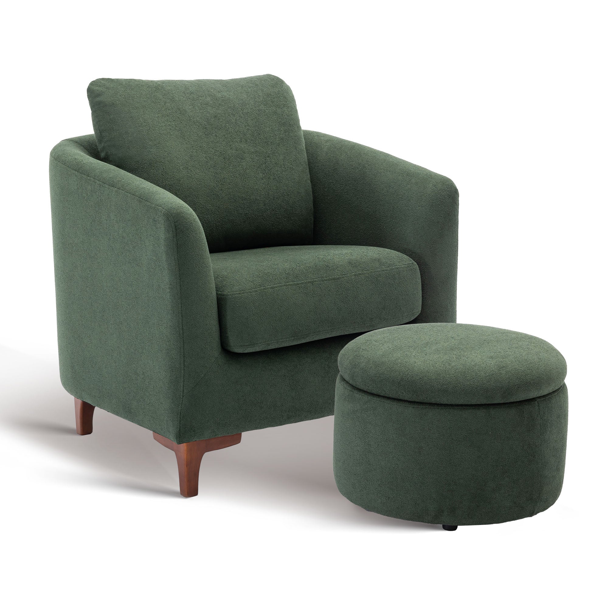 COLAMY SOLMI Scandi Cozy Accent Chair