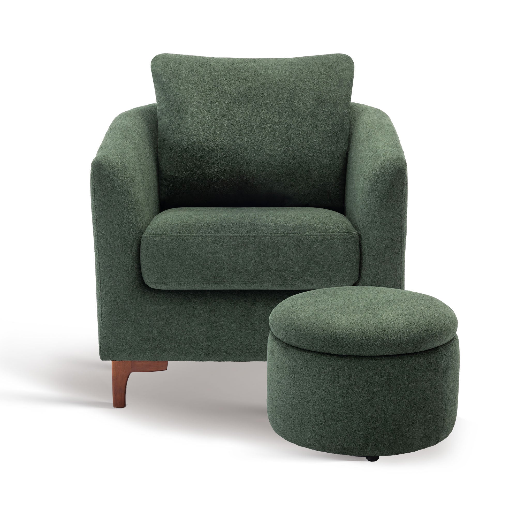 COLAMY SOLMI Scandi Cozy Accent Chair