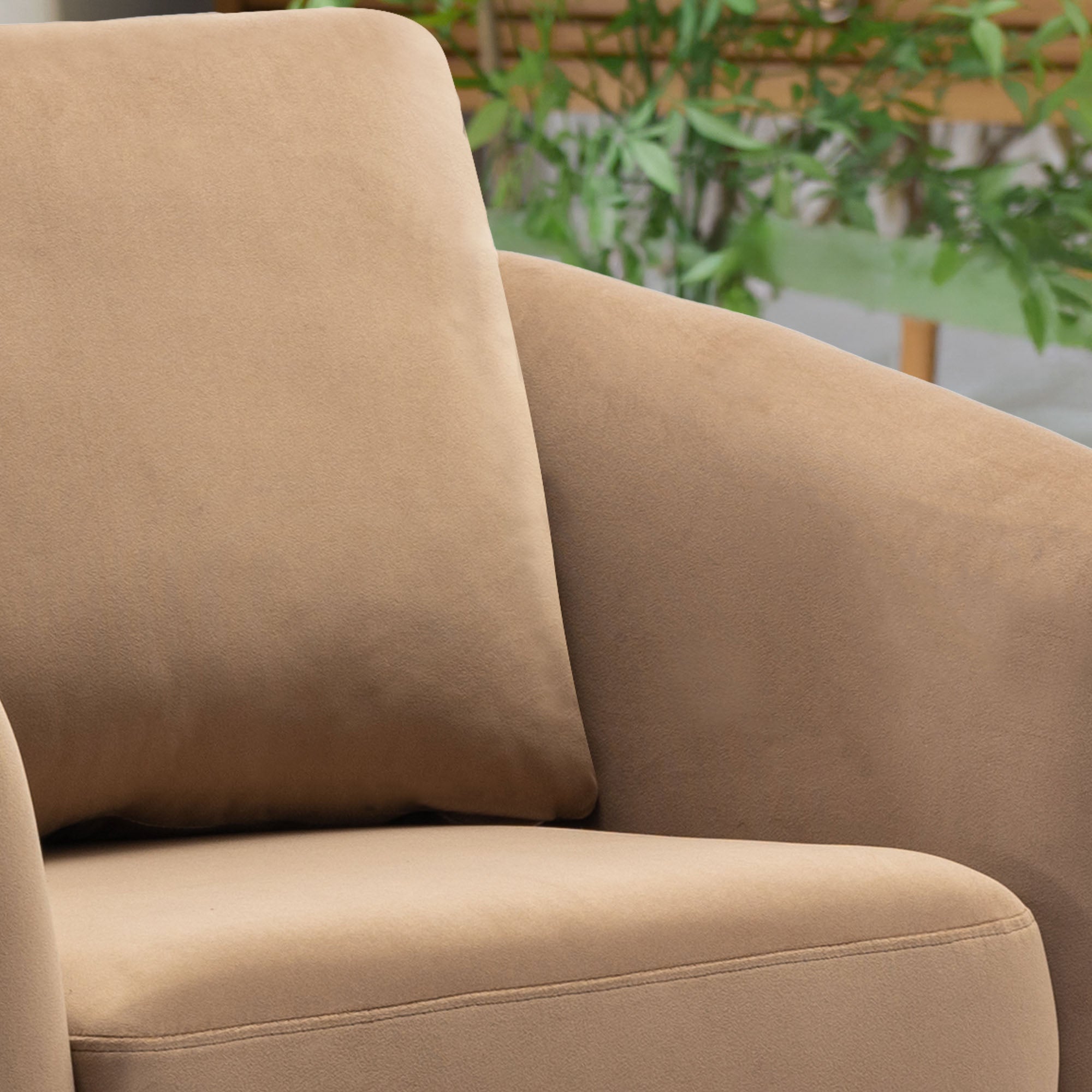 COLAMY SOLMI Scandi Cozy Accent Chair